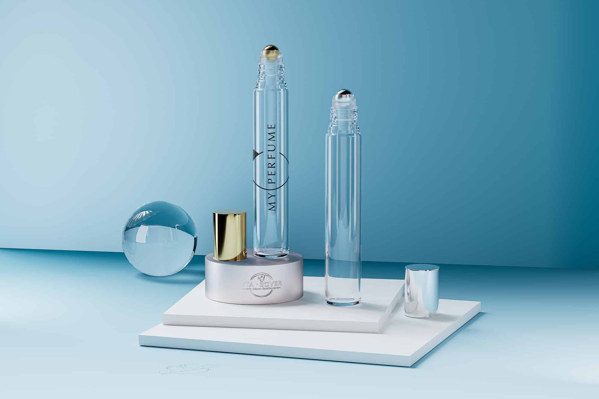 Verre étiré avec sérigraphie